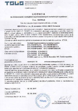 Licencia ETICS