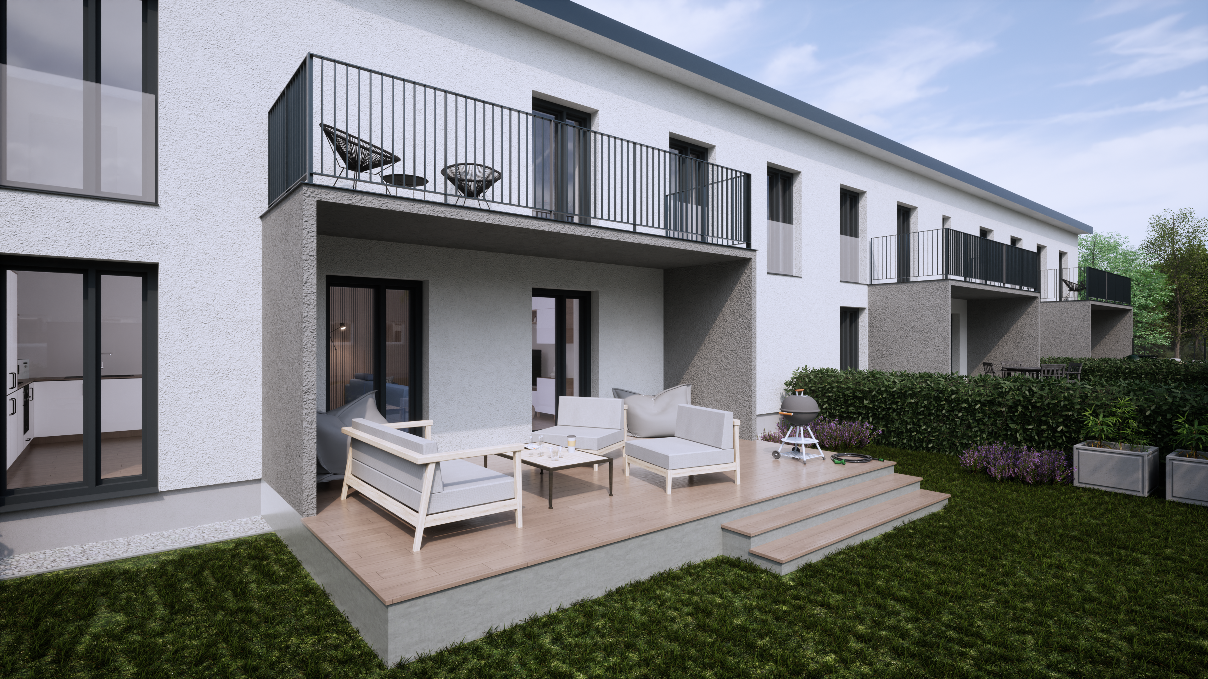 Exteriér projektu Byty Strážske 7