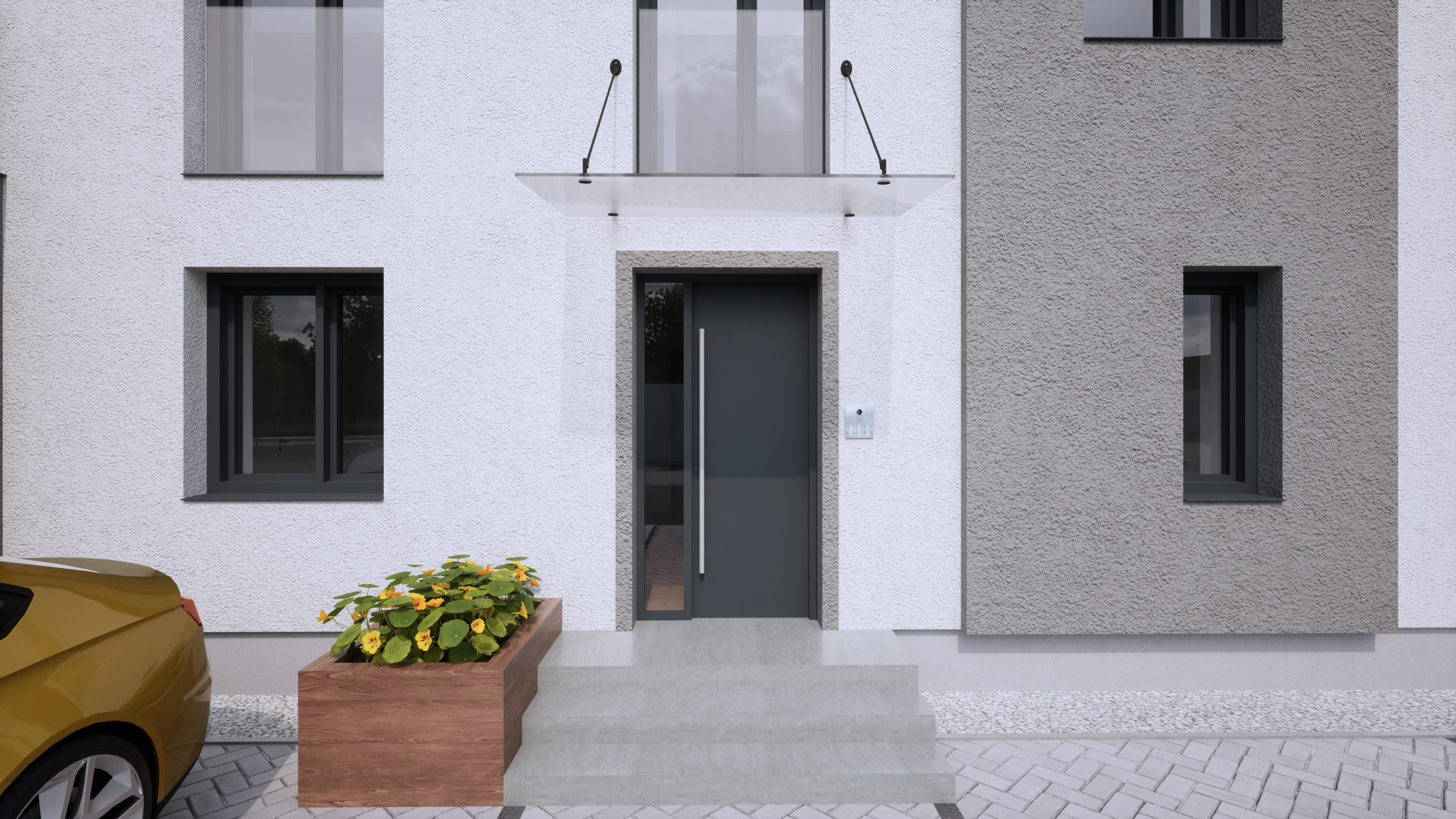 Exteriér projektu Byty Strážske 9